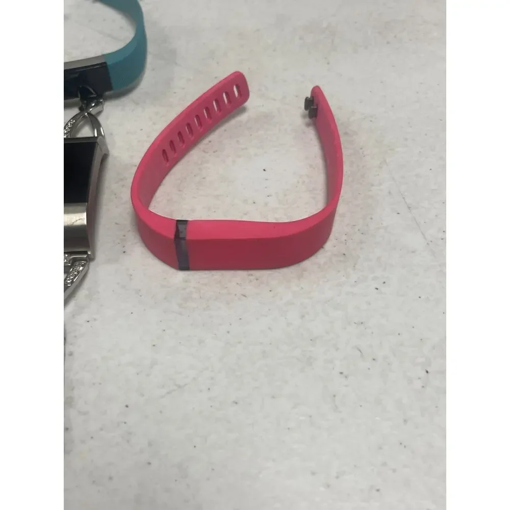 Lot of 7 Fitbit Mixed Brands Activity Tracker Smart Watches Untested For Parts